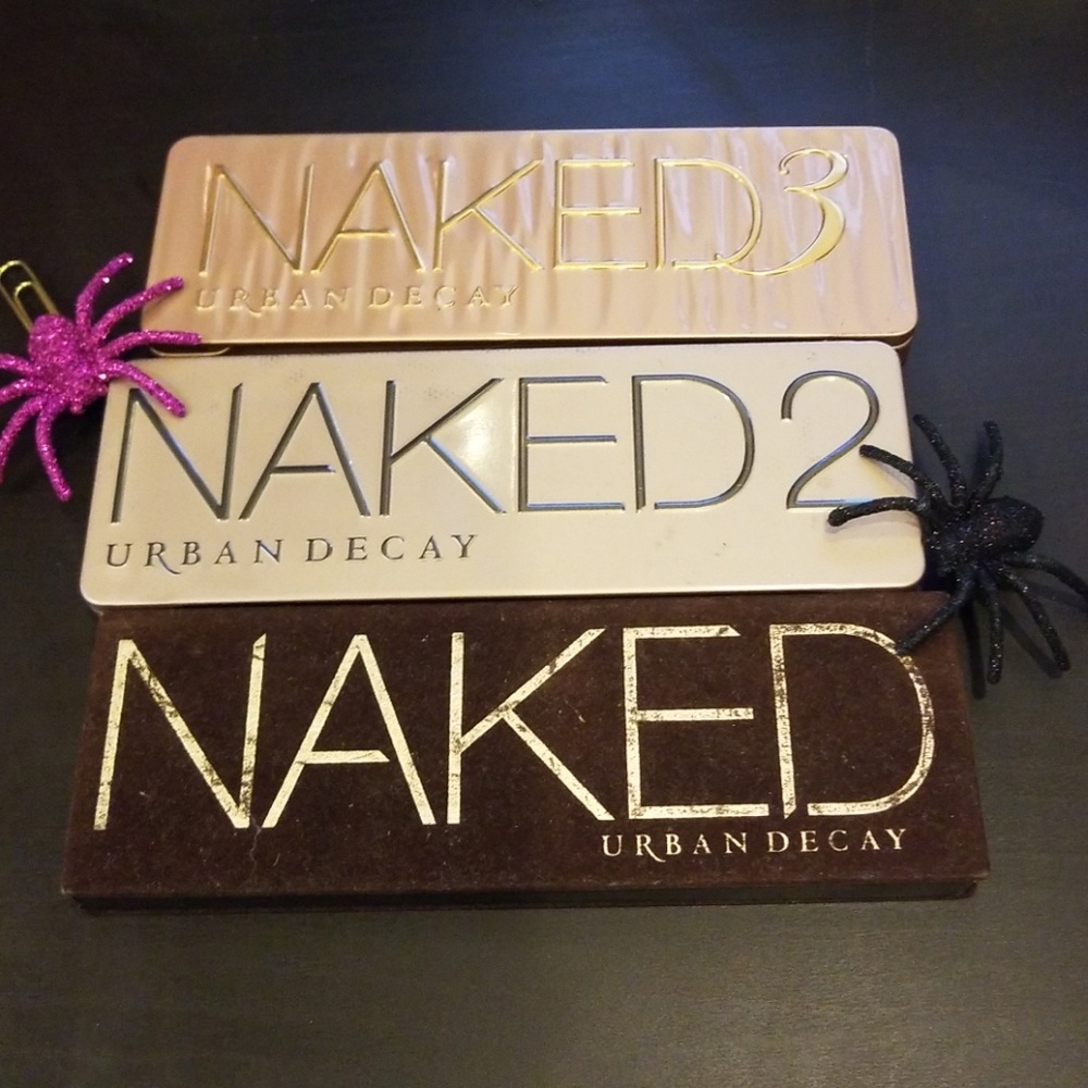 3 urban Decay Palette 1,2 and 3
